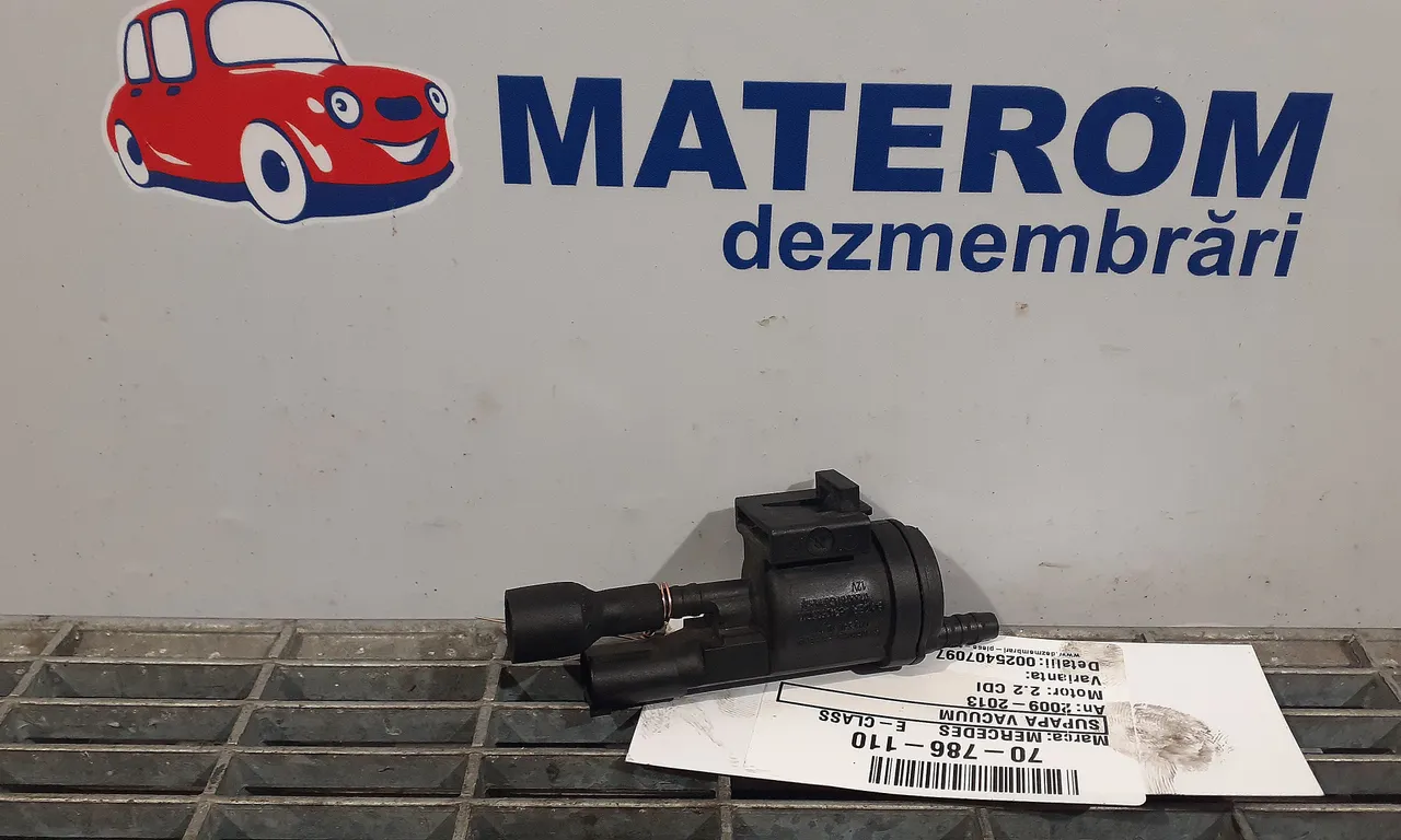SUPAPA VACUUM MERCEDES E-CLASS 2009-2016