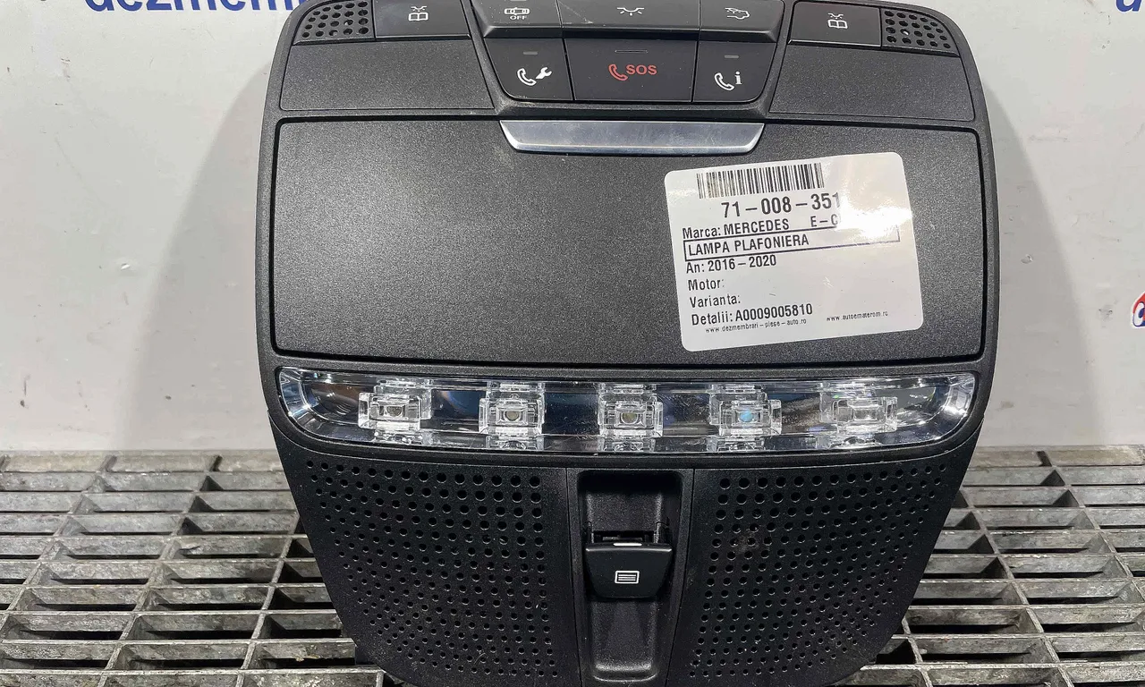 LAMPA PLAFONIERA MERCEDES E-CLASS 2016-2020