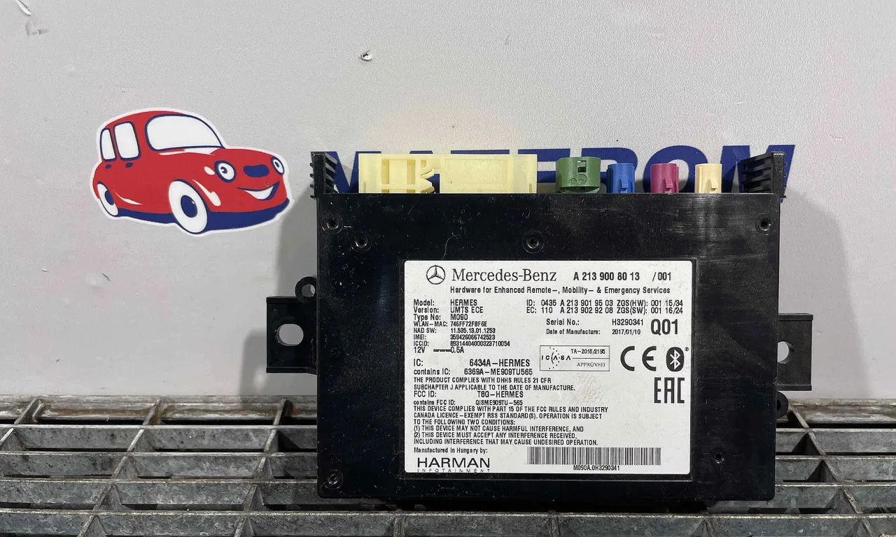 MODUL BLUETOOTH MERCEDES E-CLASS 2016-2020