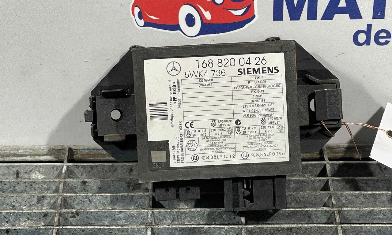 MODUL IMOBILIZATOR MERCEDES E-CLASS 2016-2020