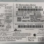 MODUL NAVIGATIE MERCEDES E-CLASS E 220D (213.004) 2016-2020 oe-A2139004316, vedere laterala