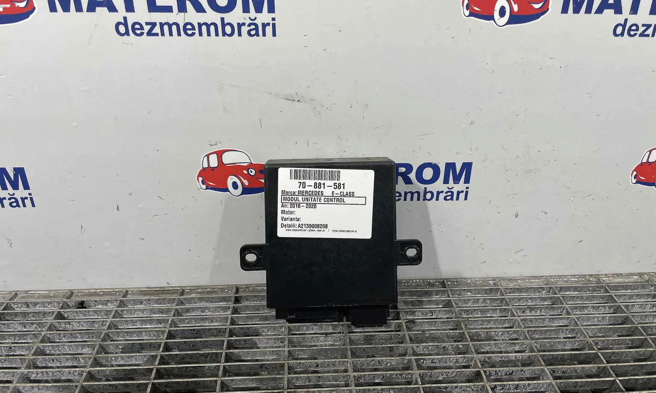 MODUL UNITATE CONTROL MERCEDES E-CLASS 2016-2020