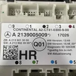 MODUL USA/DREAPTA SPATE MERCEDES E-CLASS E 220D (213.004) 2016-2020 oe-A2139005009, vedere laterala