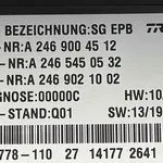CALCULATOR FRANA DE MANA MERCEDES GLA-CLASS GLA 220 CDI 2013-2022 oe-A2469004512, vedere laterala