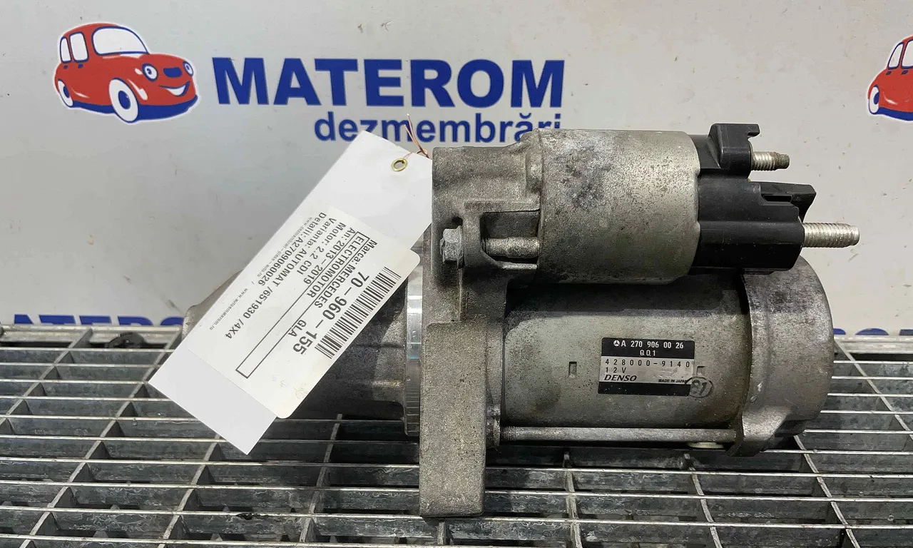 ELECTROMOTOR MERCEDES GLA-CLASS 2013-2022