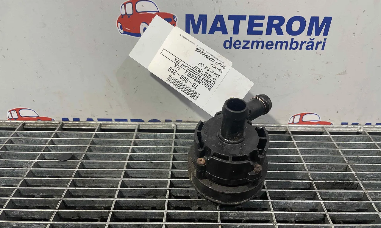 POMPA RECIRCULARE APA MERCEDES GLA-CLASS 2013-2022