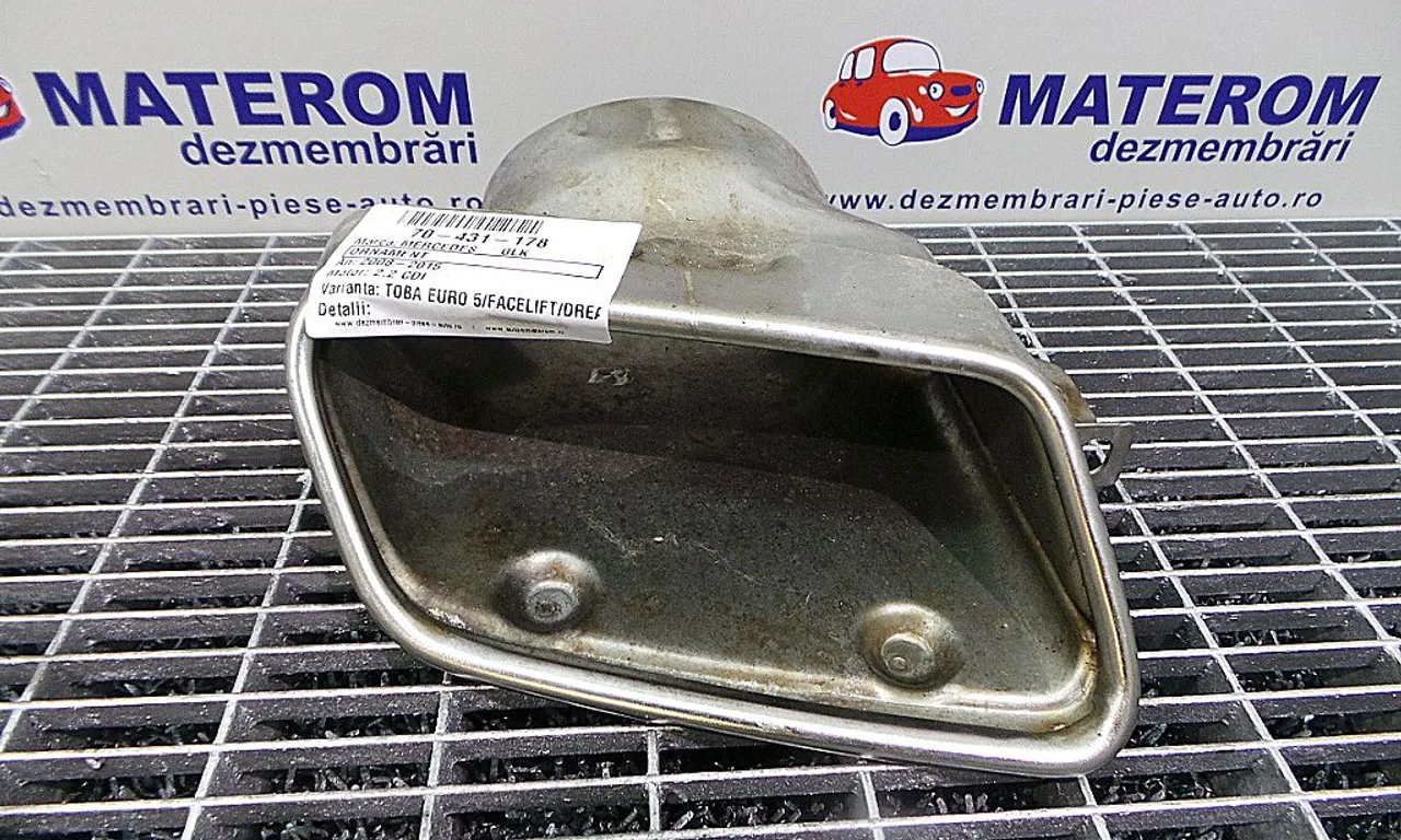 ORNAMENT TOBA MERCEDES GLK-CLASS 2008-2015
