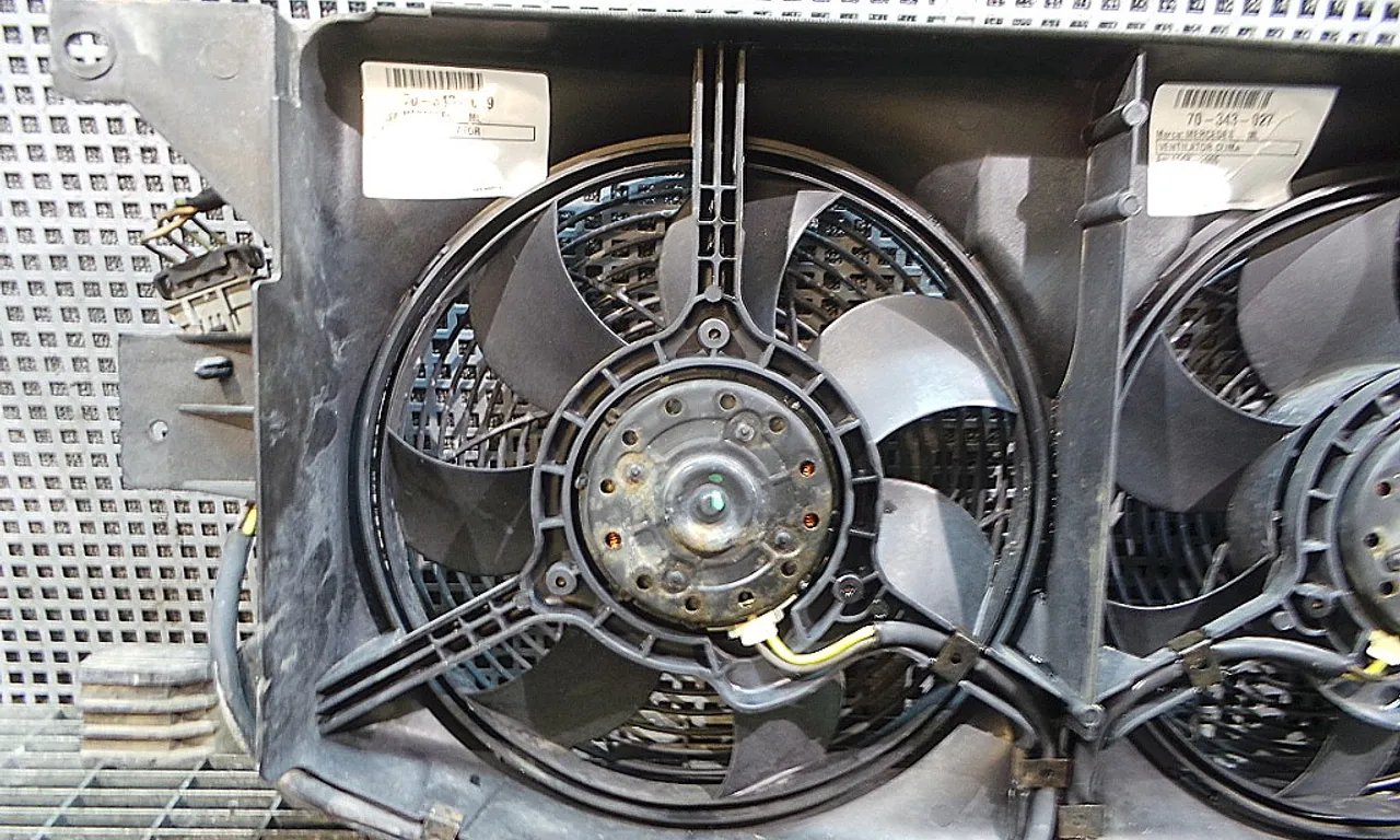 VENTILATOR RADIATOR MERCEDES M-CLASS 1998-2005