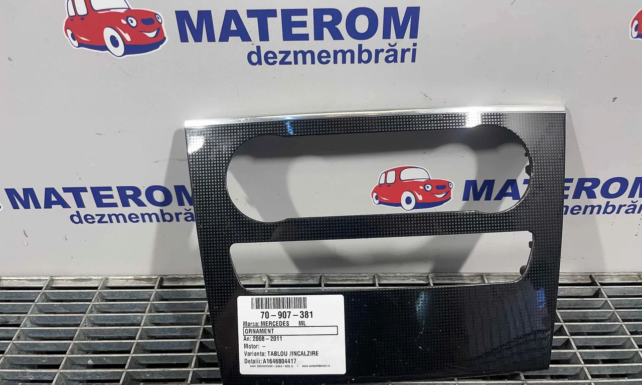 ORNAMENT TABLOU INCALZIRE MERCEDES M-CLASS 2005-2012
