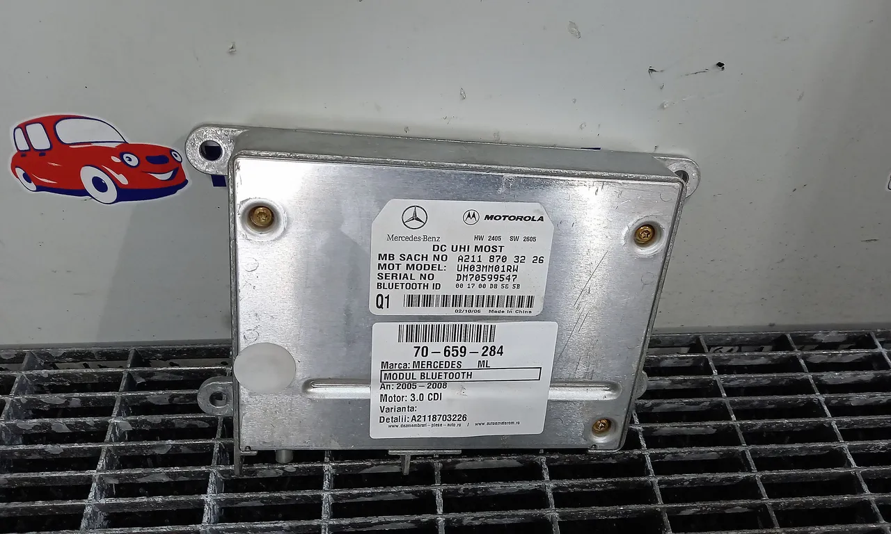 MODUL BLUETOOTH MERCEDES M-CLASS 2005-2012