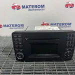 RADIO CD MERCEDES M-CLASS ML 300 CDI 4-matic (164.121) 2005-2012 oe-A1649001901, vedere frontata