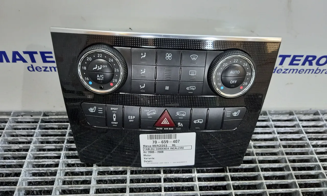 TABLOU COMANDA INCALZIRE MERCEDES M-CLASS 2005-2012