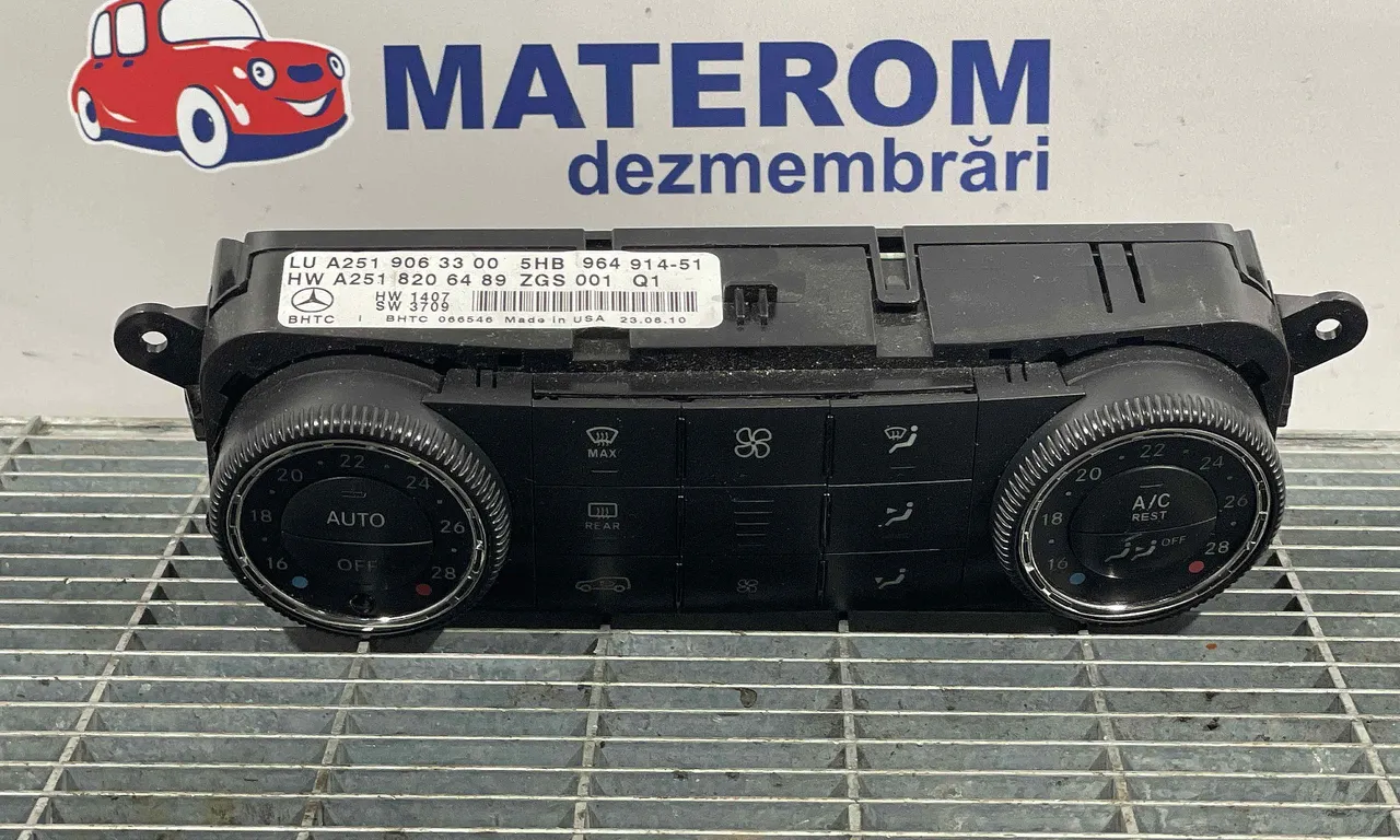 TABLOU COMANDA INCALZIRE MERCEDES M-CLASS 2005-2012