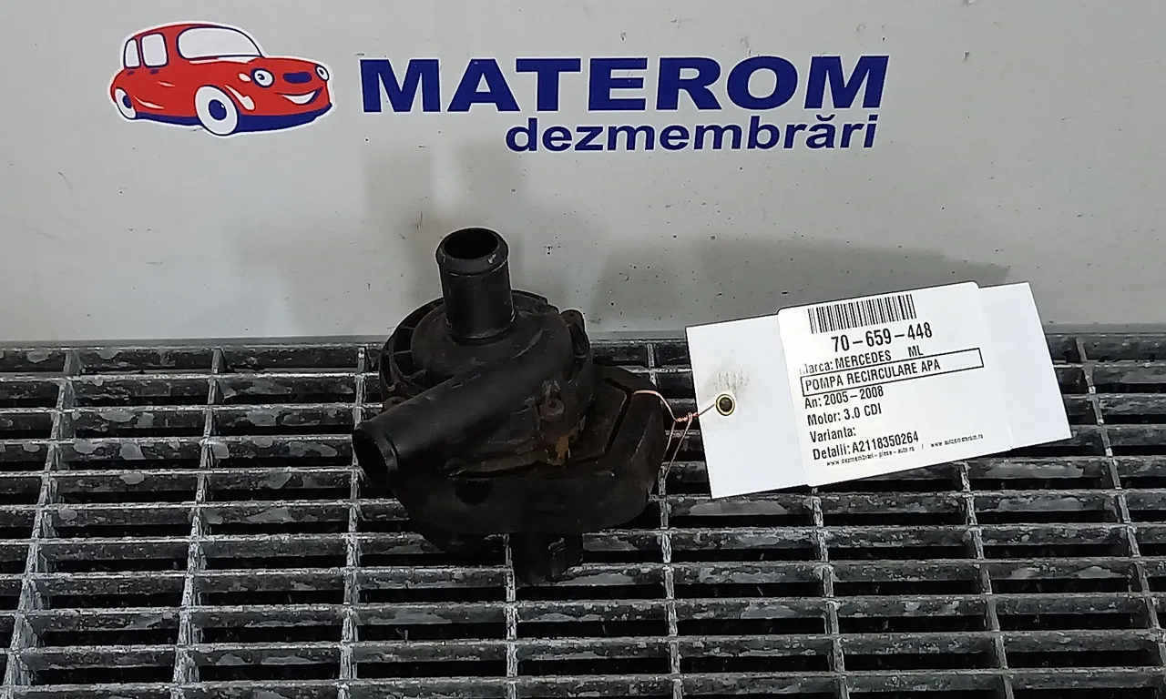 POMPA RECIRCULARE APA MERCEDES M-CLASS 2005-2012