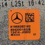 DIFUZOR AUDIO MERCEDES M-CLASS ML 350 BlueTEC 4-matic (166.024, 166.023) 2011-2015 oe-A1668202102, vedere laterala