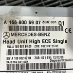 RADIO CD MERCEDES M-CLASS ML 250 2011-2015 oe-A1669006907, vedere laterala