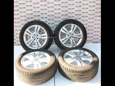 Set jante aliaj R19 MERCEDES M-CLASS 2011-2015 oe A1664010702, vedere frontata