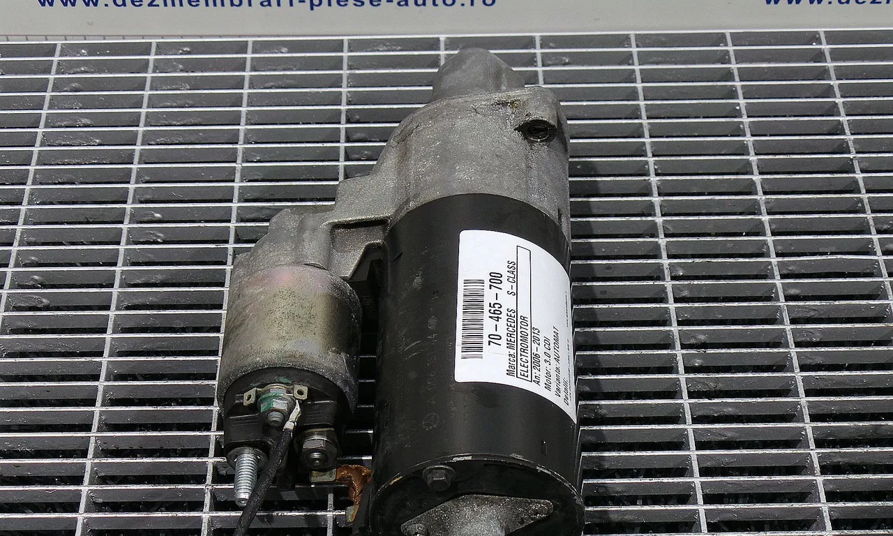ELECTROMOTOR MERCEDES S-CLASS 2006-2013