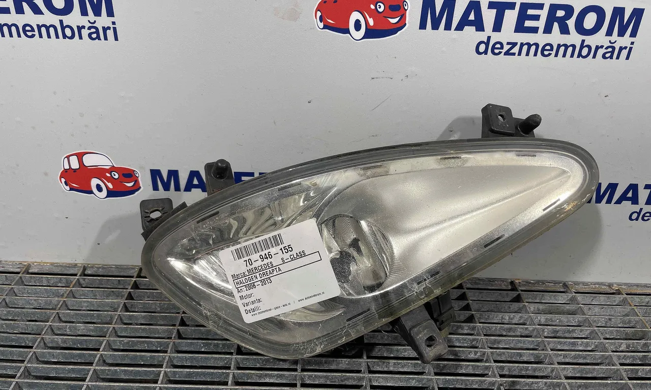 HALOGEN DREAPTA MERCEDES S-CLASS 2006-2013