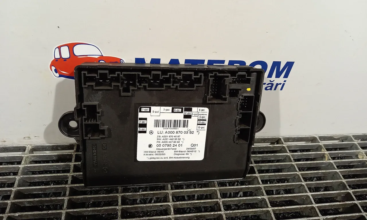 MODUL USA/STANGA SPATE MERCEDES S-CLASS 2006-2013