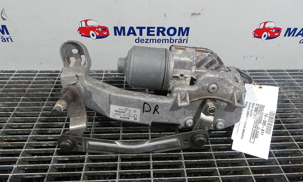 MOTORAS STERGATOR PARBRIZ MERCEDES S-CLASS 2006-2013