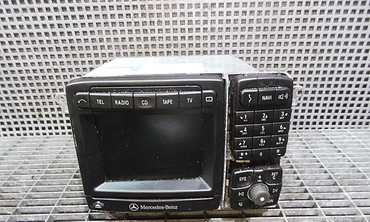 RADIO CD MERCEDES S-CLASS 1998-2005