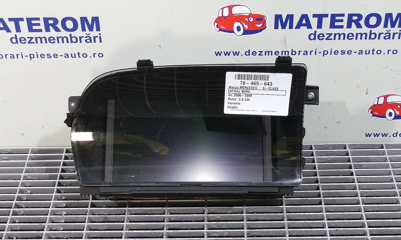 AFISAJ BORD MERCEDES S-CLASS 2005-2013