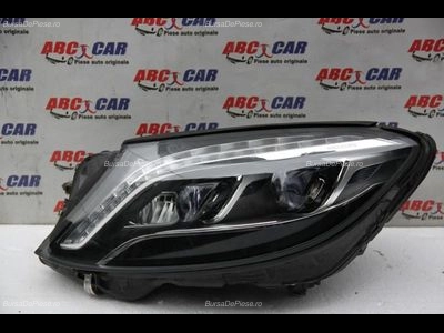 Far stanga full LED Mercede S-Class W222 2014-2017 A2229060702 MERCEDES S-CLASS 2013-2020 oe A2229060702, vedere frontata