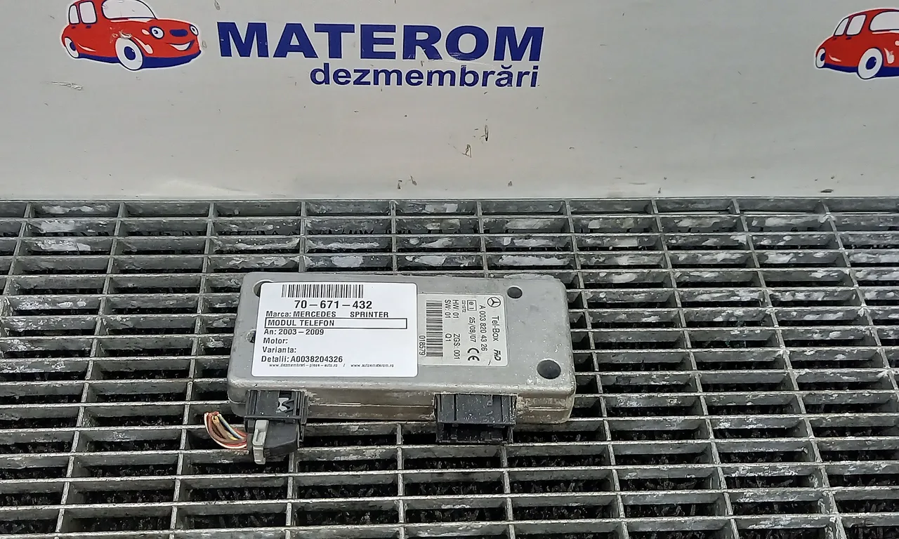 MODUL TELEFON MERCEDES SPRINTER bus 1995-2006