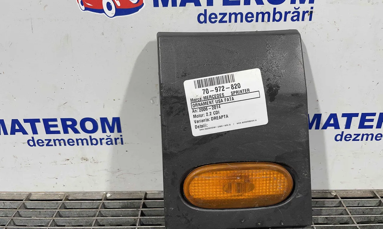 ORNAMENT USA FATA MERCEDES SPRINTER bus 2006-2020