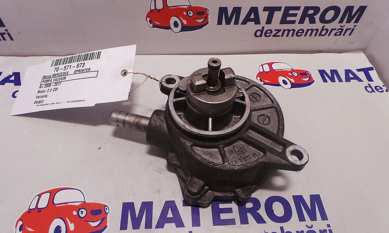 POMPA VACUUM MERCEDES SPRINTER bus 2006-2020