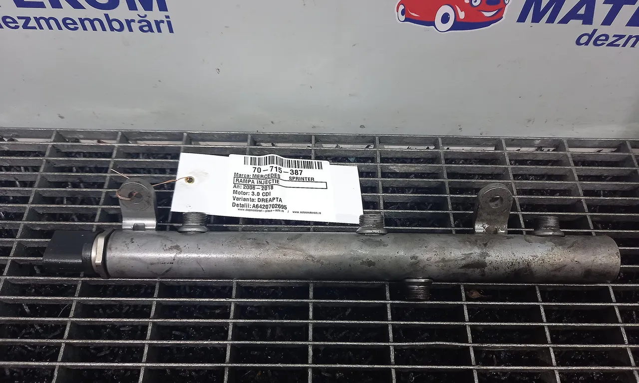 RAMPA INJECTIE MERCEDES SPRINTER bus 2006-2020