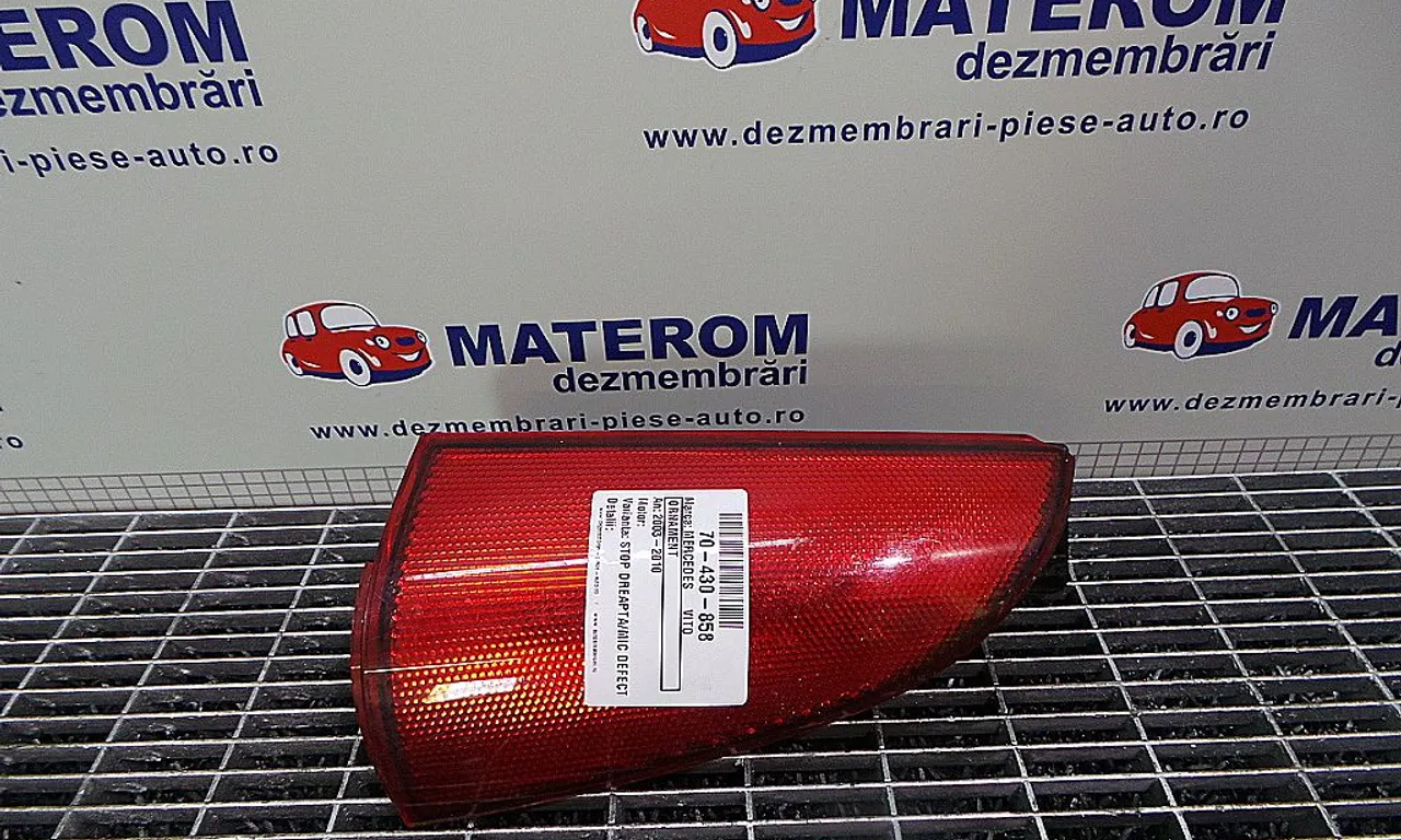 ORNAMENT STOP MERCEDES VITO bus 2003-2010