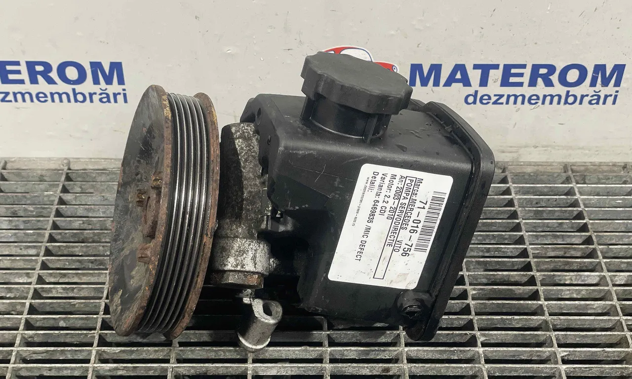 POMPA SERVODIRECTIE MERCEDES VITO bus 2003-2010