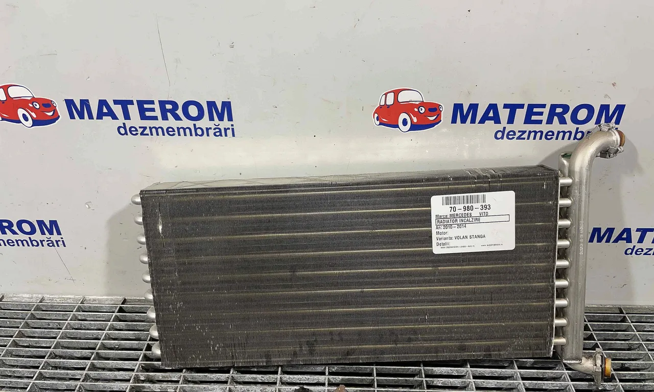 RADIATOR INCALZIRE MERCEDES VITO bus 2003-2014
