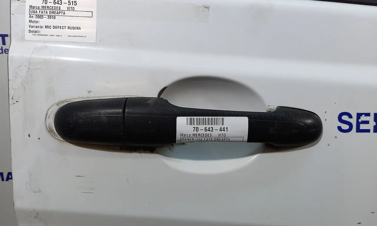 MANER USA FATA DREAPTA MERCEDES VITO / MIXTO 2003-2010