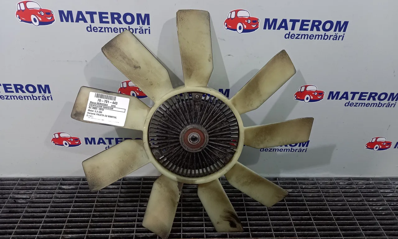 VENTILATOR RADIATOR MERCEDES VITO / MIXTO 2003-2010