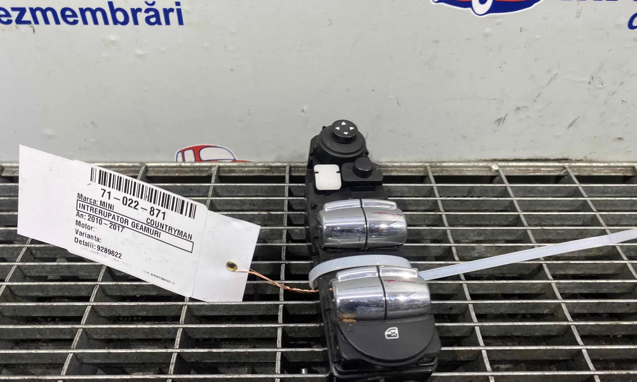 INTRERUPATOR GEAMURI MINI MINI COUNTRYMAN 2010-2016