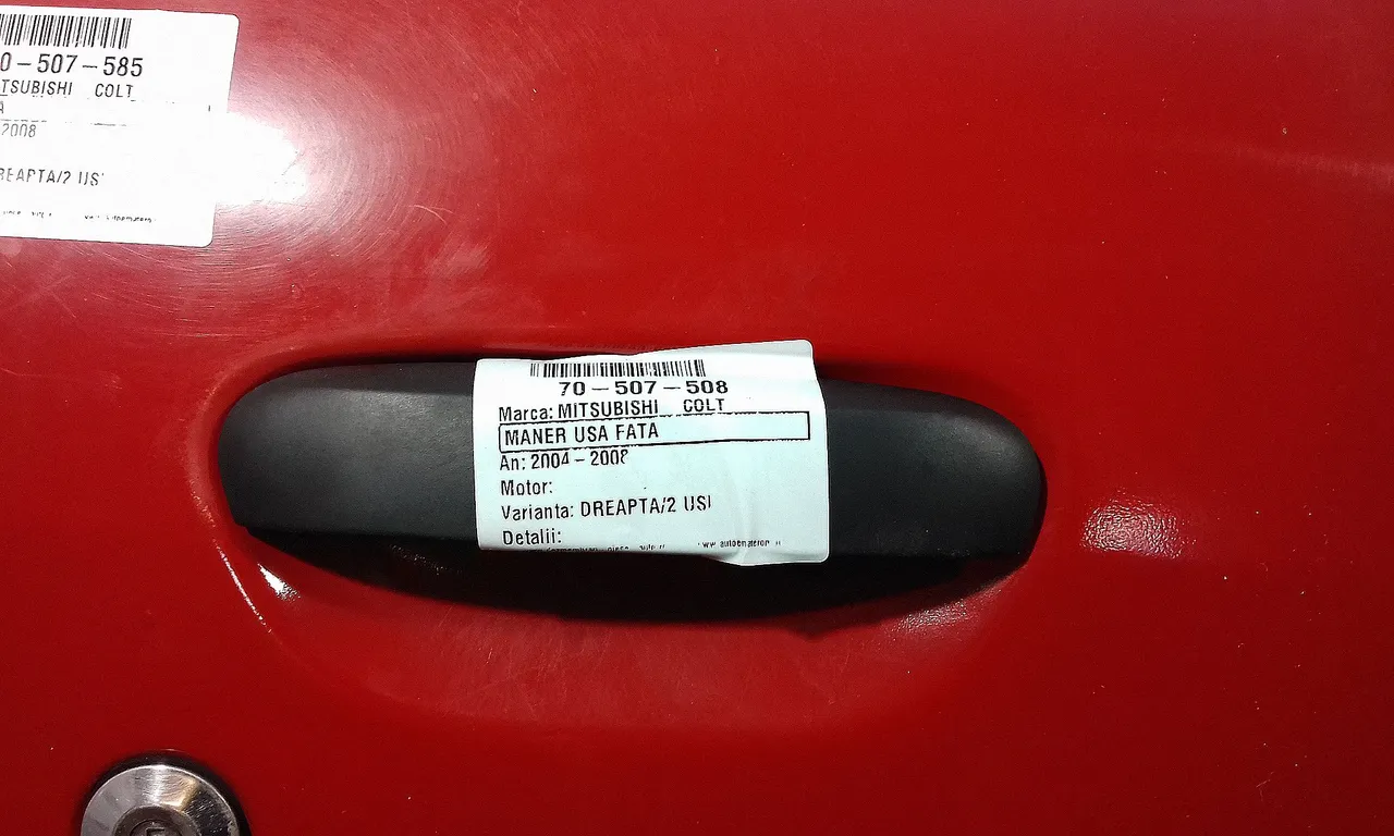 MANER USA FATA DREAPTA MITSUBISHI COLT VI 2002-2012