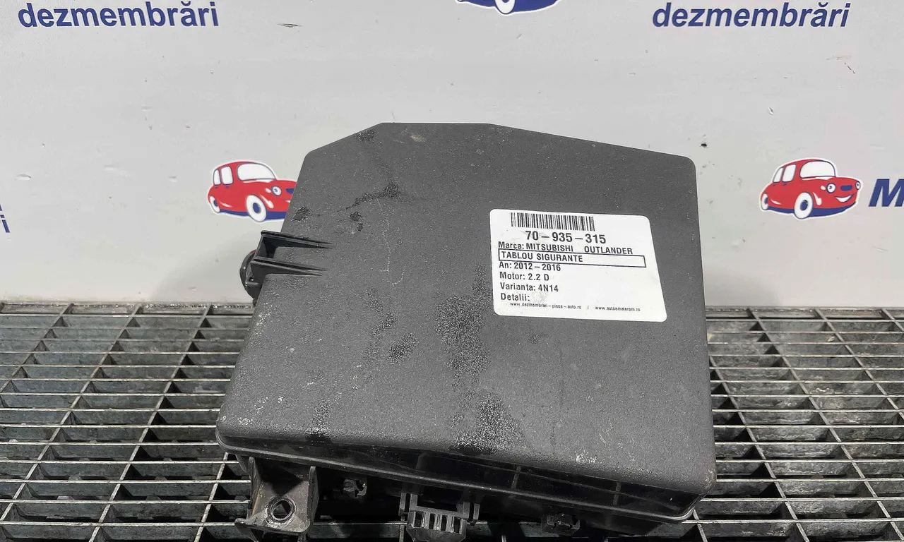 TABLOU SIGURANTE MITSUBISHI OUTLANDER III 2010-2022