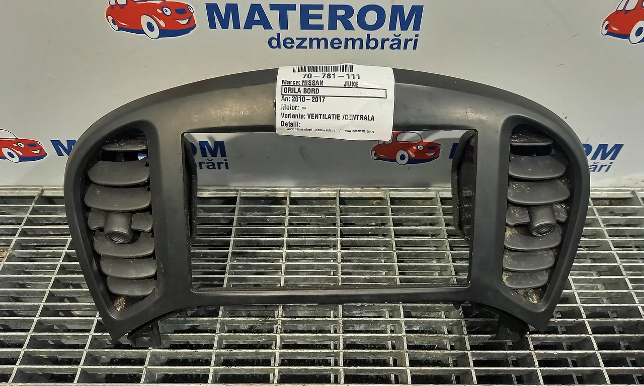 GRILA BORD NISSAN JUKE 2010-2019