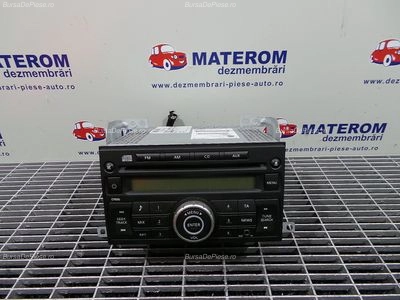 RADIO CD NISSAN JUKE 2010-2019 oe 281851KA0A, vedere frontata