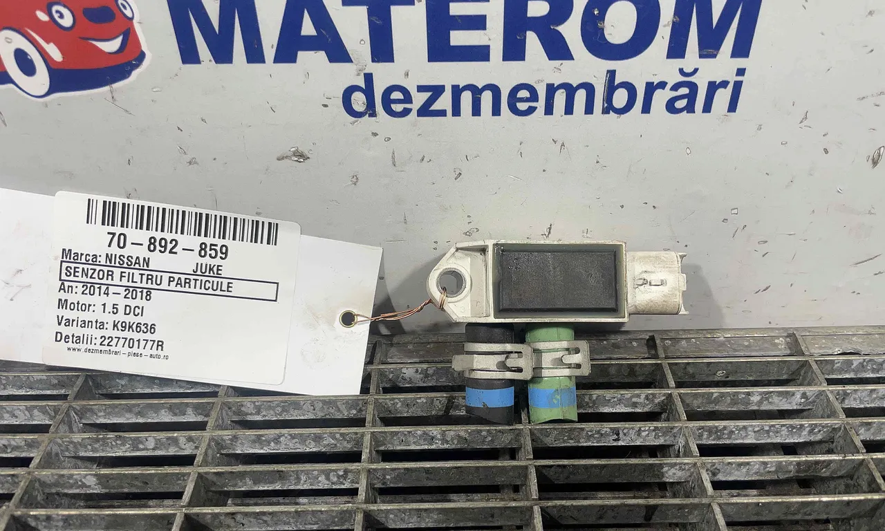 SENZOR FILTRU PARTICULE NISSAN JUKE 2010-2019