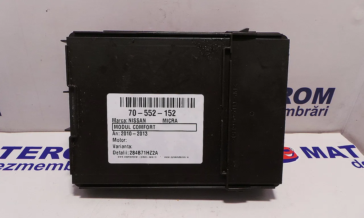 MODUL CONFORT NISSAN MICRA IV 2010-2013