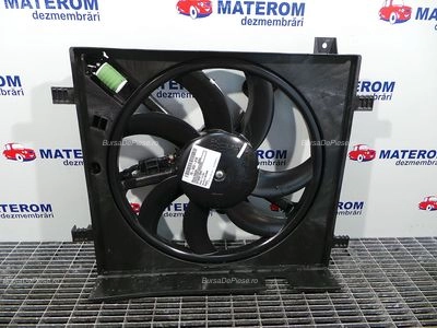VENTILATOR RADIATOR NISSAN MICRA IV 1.2 DIGS 2010-2013 oe 214813HD1B, vedere frontata