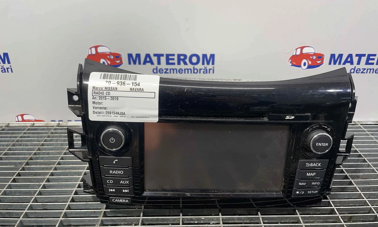 RADIO CD NISSAN NAVARA 2014-2019