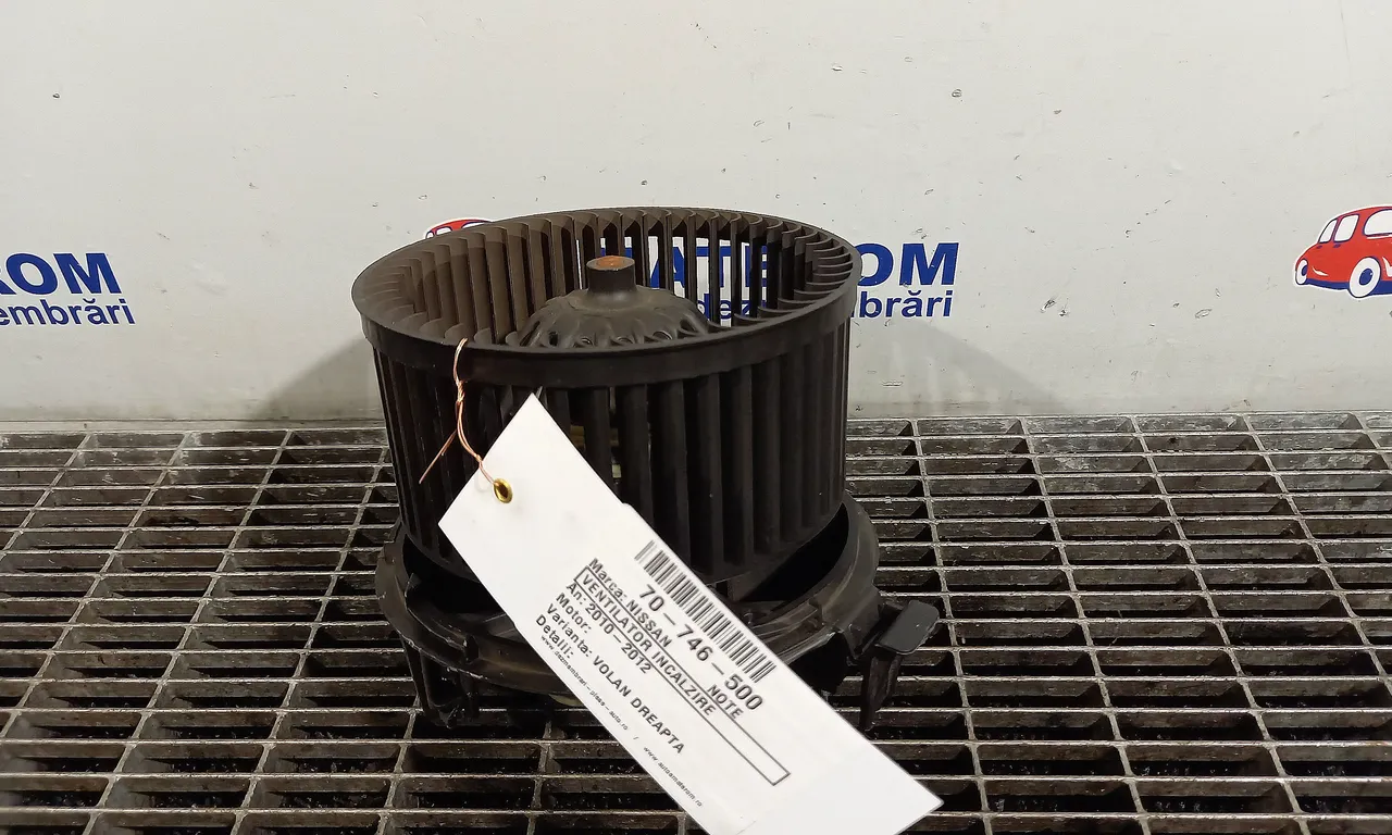 VENTILATOR INCALZIRE NISSAN NOTE 2005-2013