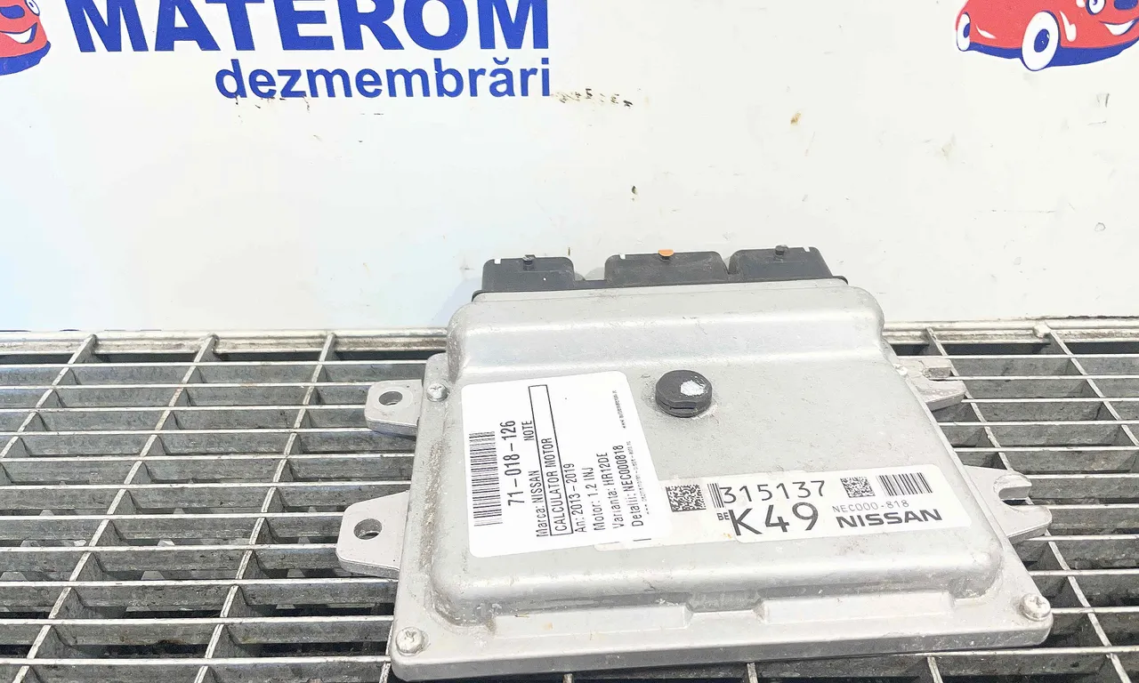 CALCULATOR MOTOR NISSAN NOTE 2012-2019