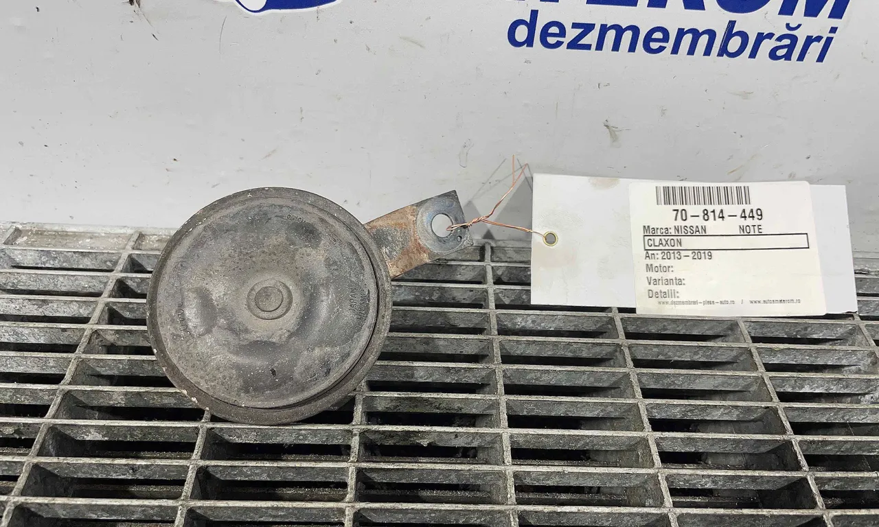 CLAXON NISSAN NOTE 2012-2019