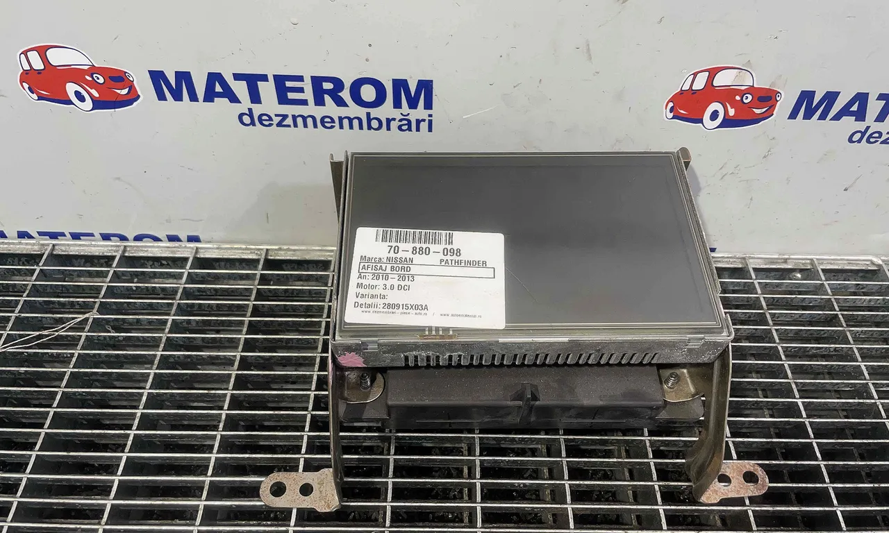 AFISAJ BORD NISSAN PATHFINDER III 2005-2013